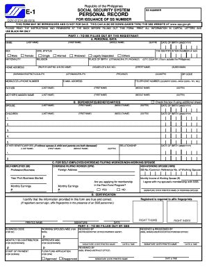 sss e1 form pdf|v5 E1 form.xlsx .